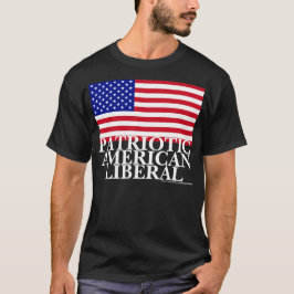 Camiseta Liberal americano patriótico
