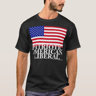 Camiseta Liberal americano patriótico