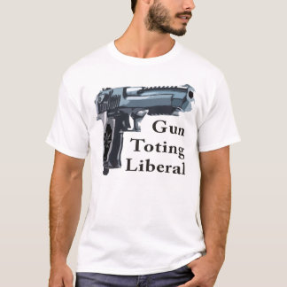 Camiseta Liberal Toting da arma