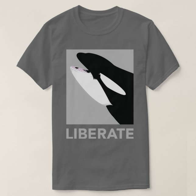 Camiseta Liberate Orca (Frente do Design)