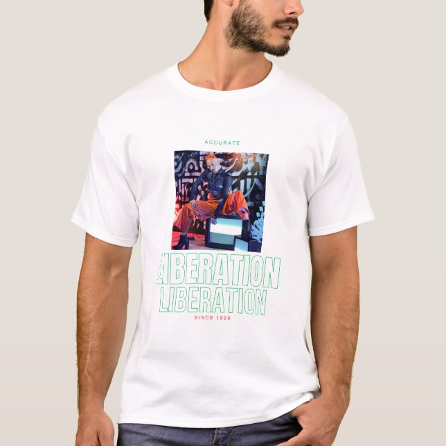 Camiseta liberation art  (Frente)