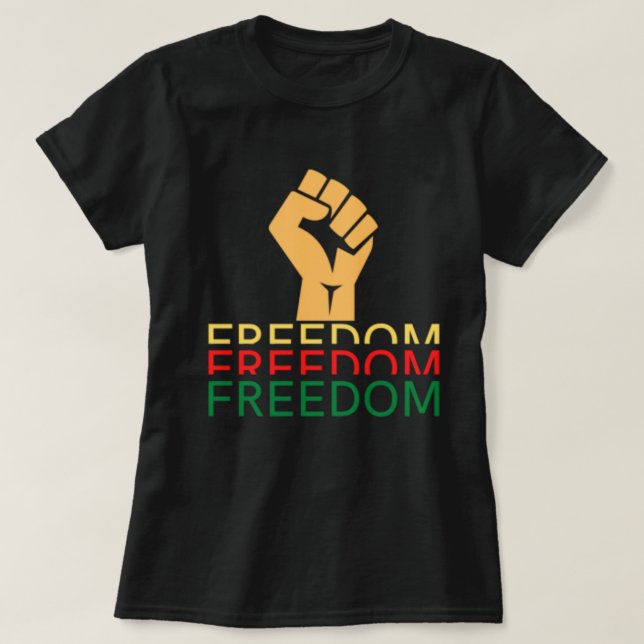 Camiseta Liberdade (Frente do Design)