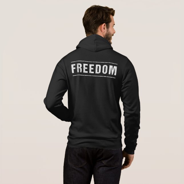 Camiseta Liberdade (Parte Traseira Completa)