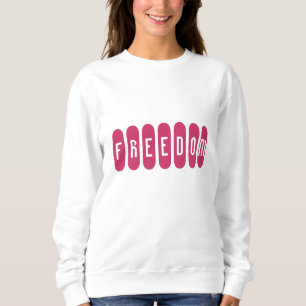Camiseta LIBERDADE 3/4 Capa com inclinação superior