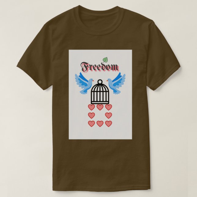 Camiseta Liberdade 4 (Frente do Design)