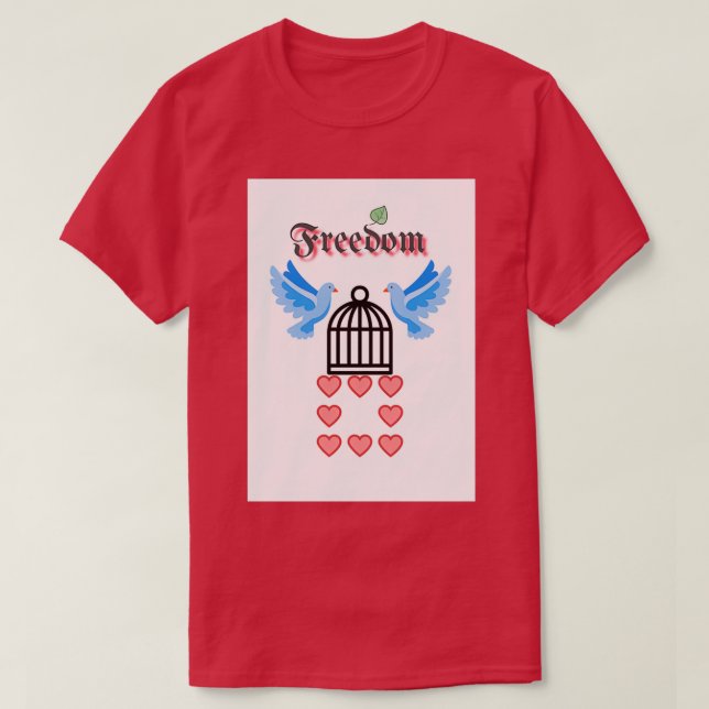 Camiseta Liberdade 6 (Frente do Design)
