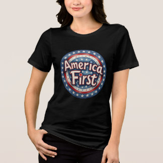 Camiseta Liberdade Colorida: América Primeiro