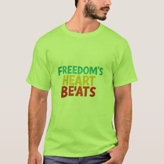 Camiseta liberdade coração