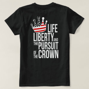 Camiseta Liberdade da VIDA e a perseguição da coroa