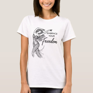 Camiseta Liberdade - Dança de Mulher Livremente