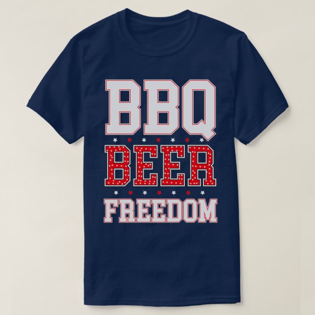 Camiseta LIBERDADE DE churrasco 9 (Frente do Design)