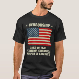 Camiseta Liberdade de Expressão Anti-Censura Primeira Alter