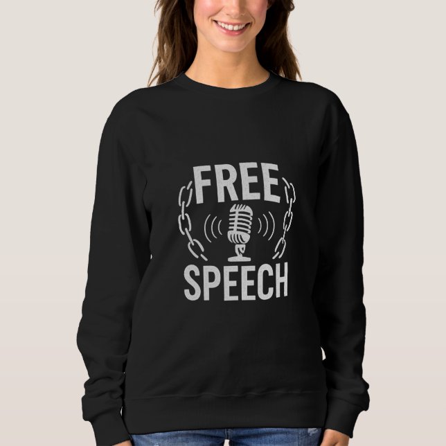 Camiseta Liberdade de expressão - Sua voz é importante (Frente)
