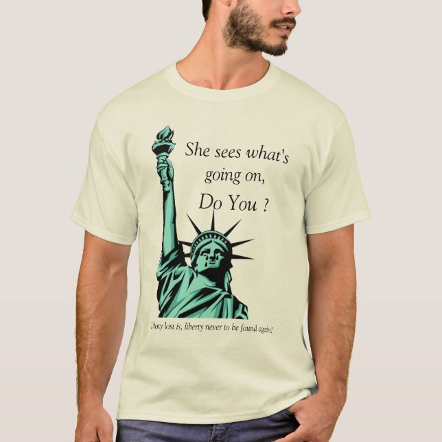 Camiseta Liberdade de grito (Frente)