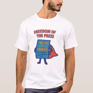 Camiseta Liberdade de imprensa: Verdade é Poder