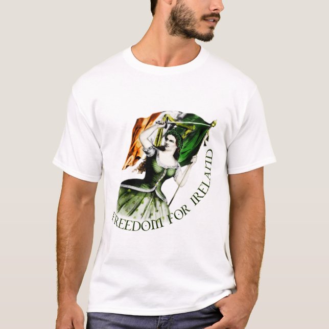 Camiseta Liberdade de Ireland (Frente)