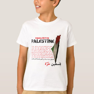 Camiseta Liberdade de Palestina