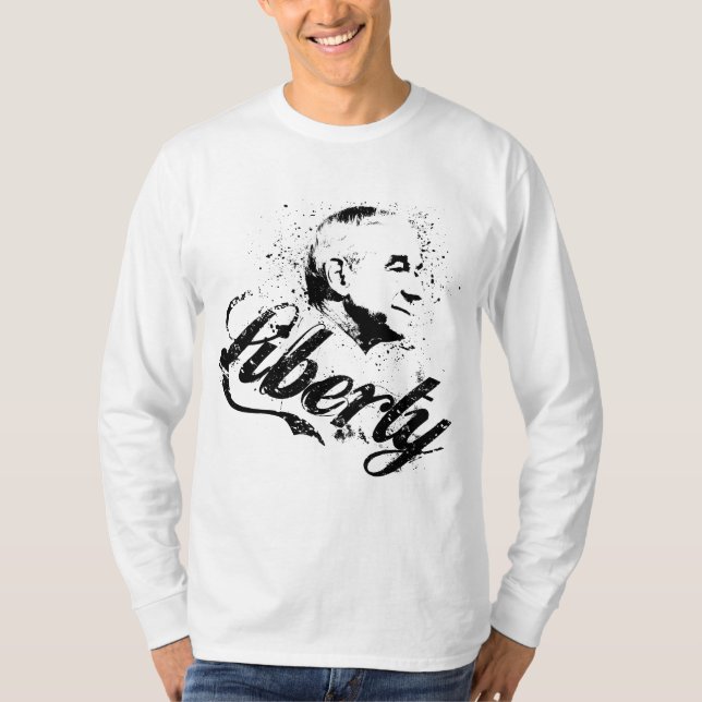 Camiseta Liberdade de Ron Paul (Frente)