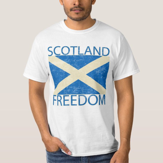Camiseta Liberdade de Scotland (Frente)