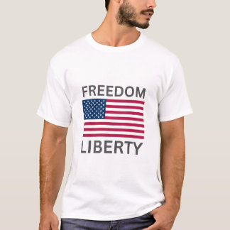 Camiseta Liberdade de Sinalizador dos EUA™