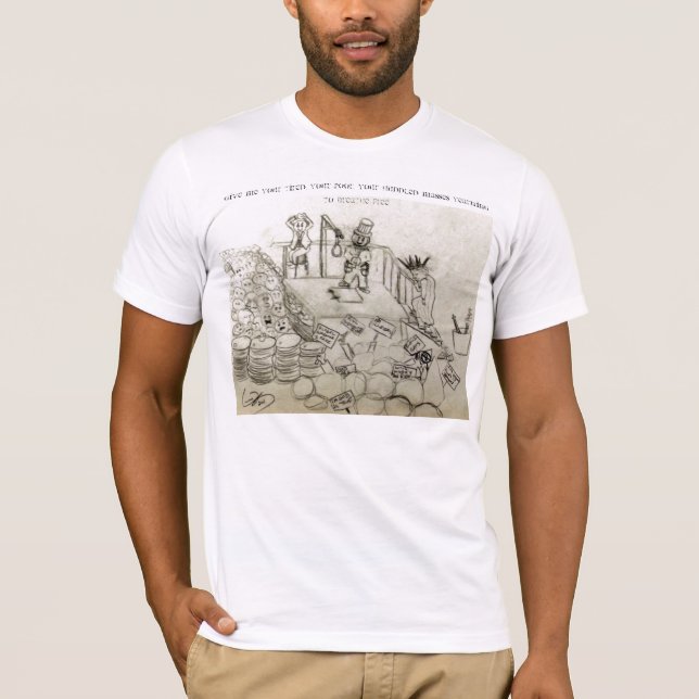 Camiseta Liberdade de suspensão (Frente)