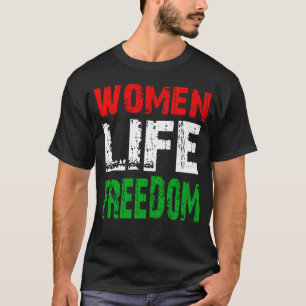 Camiseta Liberdade de vida das mulheres