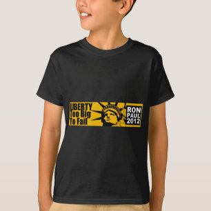 Camiseta Liberdade: Demasiado GRANDE para falhar!
