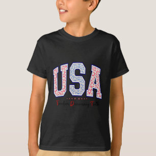 Camiseta Liberdade Democracia Verdade EUA Anti-trump 4 De J