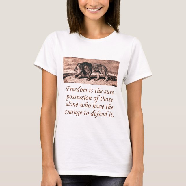 Camiseta Liberdade É A Posse Certa (Frente)