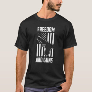 Camiseta Liberdade E Armas Pro America Pro Armas Pro Liberd