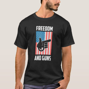 Camiseta Liberdade E Armas Pro America Pro Armas Pro Liberd