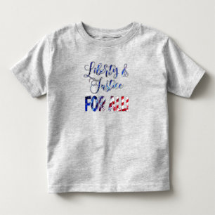 Camiseta Liberdade E Justiça Para Todos