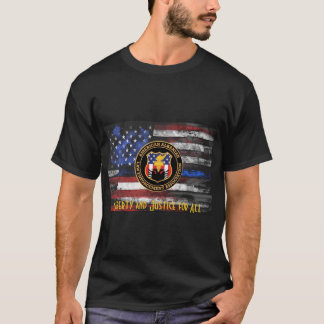 Camiseta Liberdade e Justiça para Todos - ALEAUSA