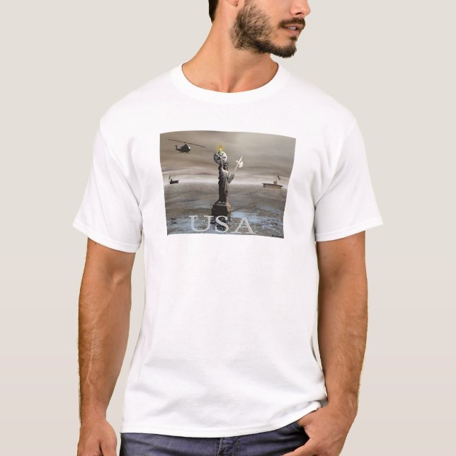 Camiseta Liberdade e justiça para tudo (Frente)