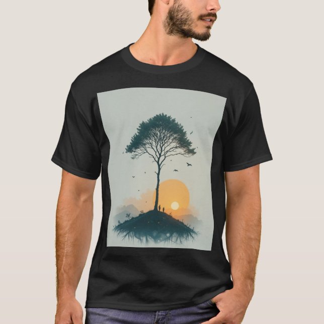Camiseta Liberdade e Natureza (Frente)