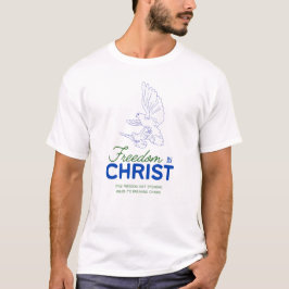 Camiseta Liberdade em Cristo