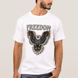 Camiseta Liberdade em expansão - Um símbolo de força e inde