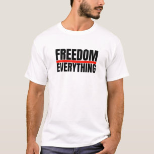 Camiseta Liberdade em tudo