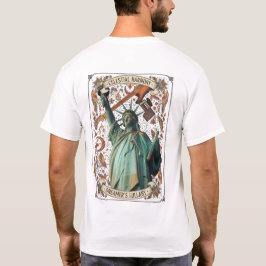 Camiseta Liberdade | Estátua Artística & Canção de Ninar do