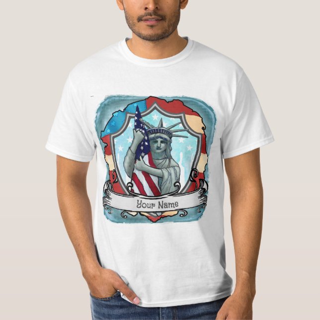Camiseta Liberdade EUA  (Frente)