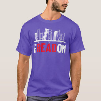 Camiseta Liberdade Feminina de Leitura Eu Leio Livros Proib