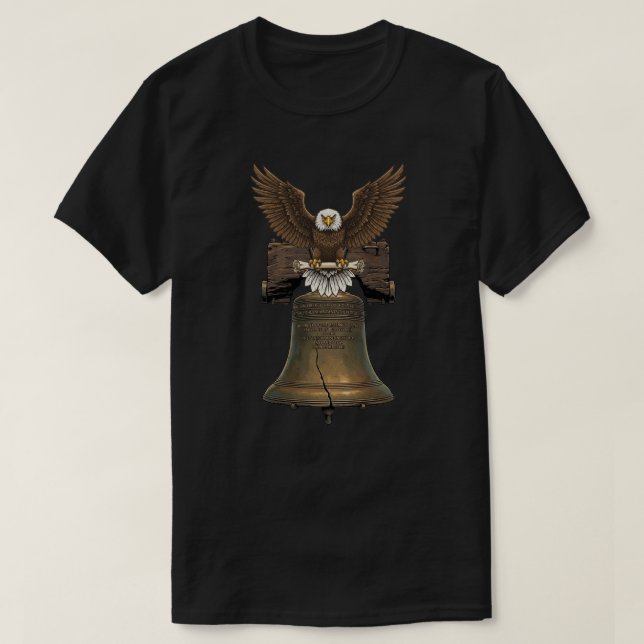 Camiseta  Liberdade & Independência  (Frente do Design)