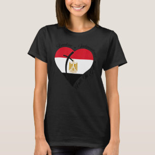 Camiseta Liberdade Independência Fé Em Deus Egito Cristão