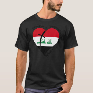 Camiseta Liberdade Independência Fé em Deus Iraque Cristão