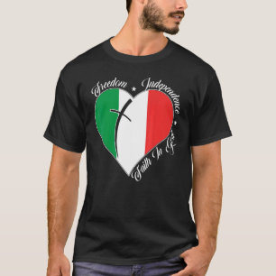 Camiseta Liberdade Independência Fé em Deus Ital Cristão