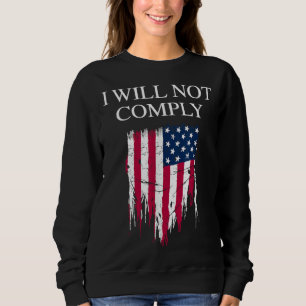 Camiseta Liberdade Médica Não Cumprerei Nenhuma Obrigação