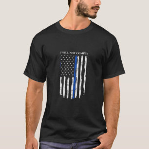 Camiseta Liberdade Médica Não Cumprirei Mandatos