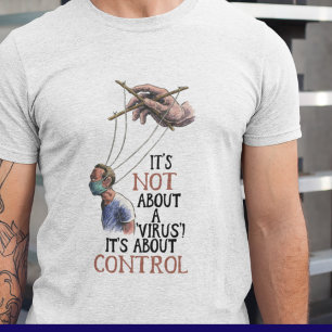 Camiseta Liberdade Médica Sem Mandatos de Vacina