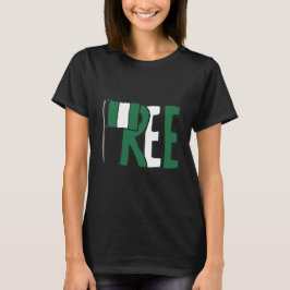 Camiseta Liberdade na Nigéria