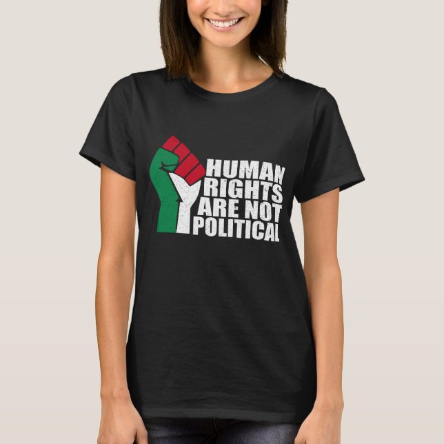 Camiseta Liberdade na Palestina, Apoio à Palestina, Liberda (Frente)